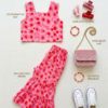 PINK PEBBLED SET