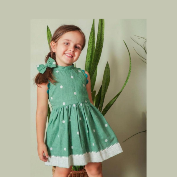 MINTY TWIRL FROCK