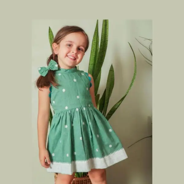 MINTY TWIRL FROCK